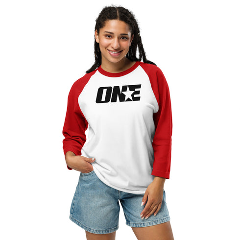 1STAR Logo 3/4 Sleeve Raglan T-Shirt